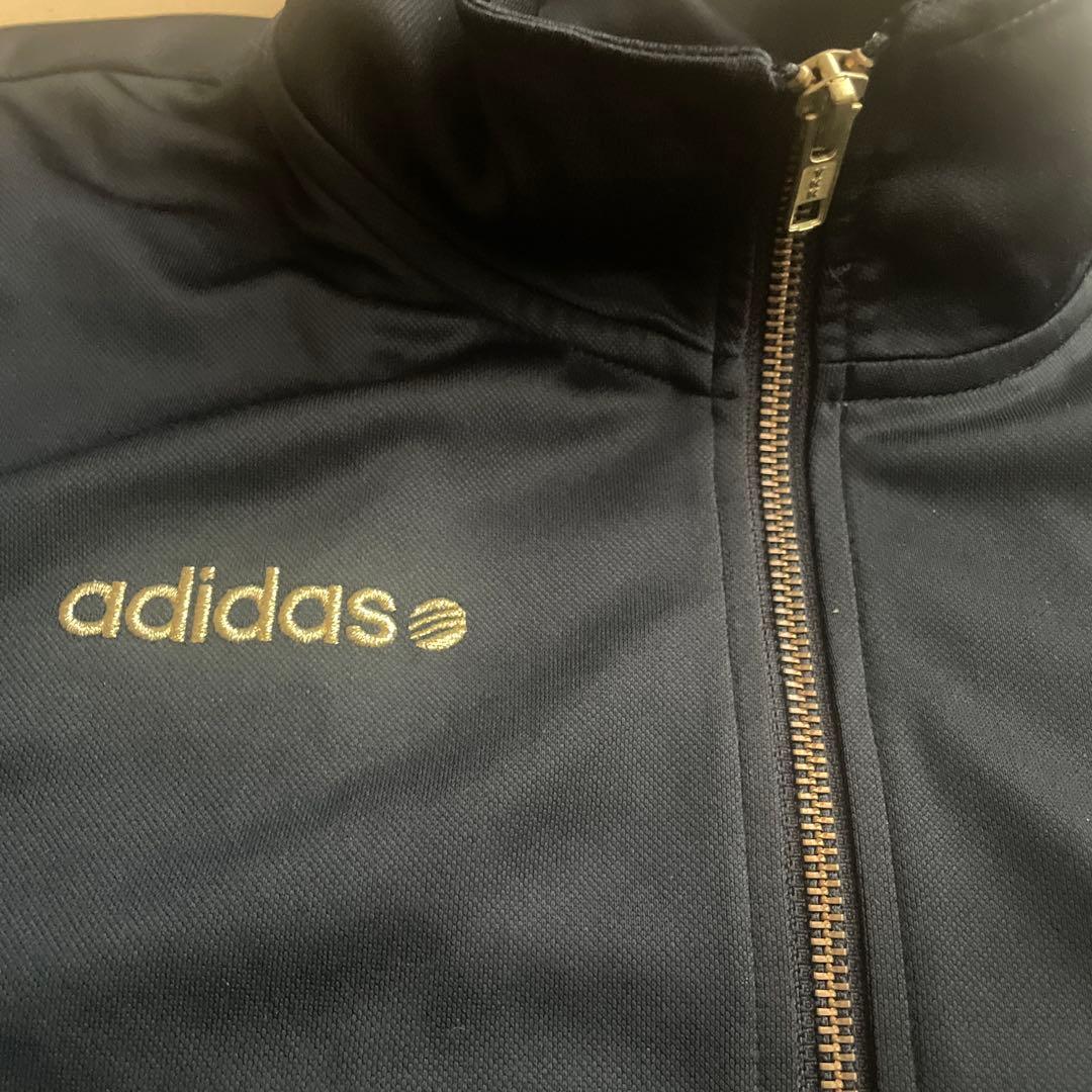 adidas NEO黒 金　トラックジャケット ジャージ セットアップ