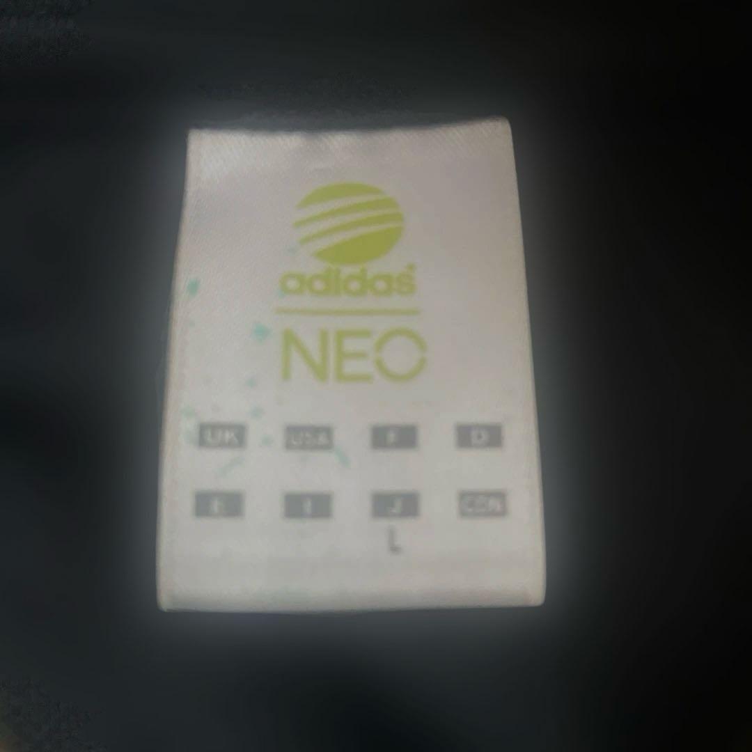 adidas NEO黒 金　トラックジャケット ジャージ セットアップ