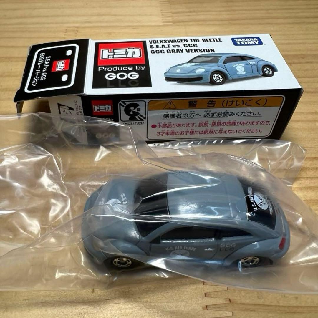 特製「世田谷ベース」トミカ４種＋ステッカー１種セット　フォルクスワーゲンビートル