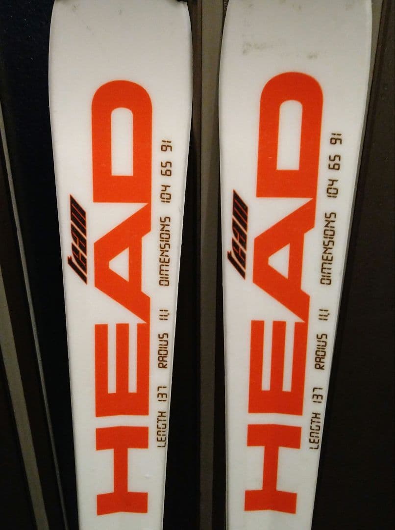 HEAD Super Shape スキー板 137cm
