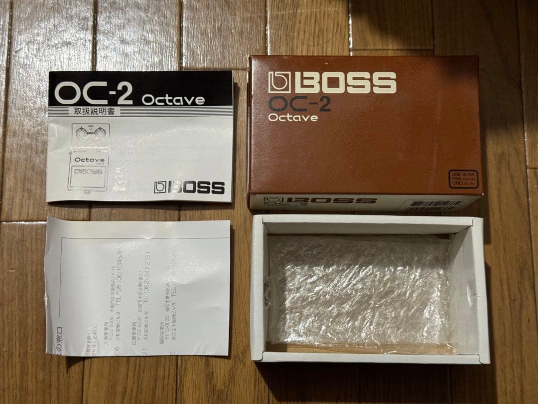 BOSS OC-2 Octave MADE IN TAIWAN 台湾製