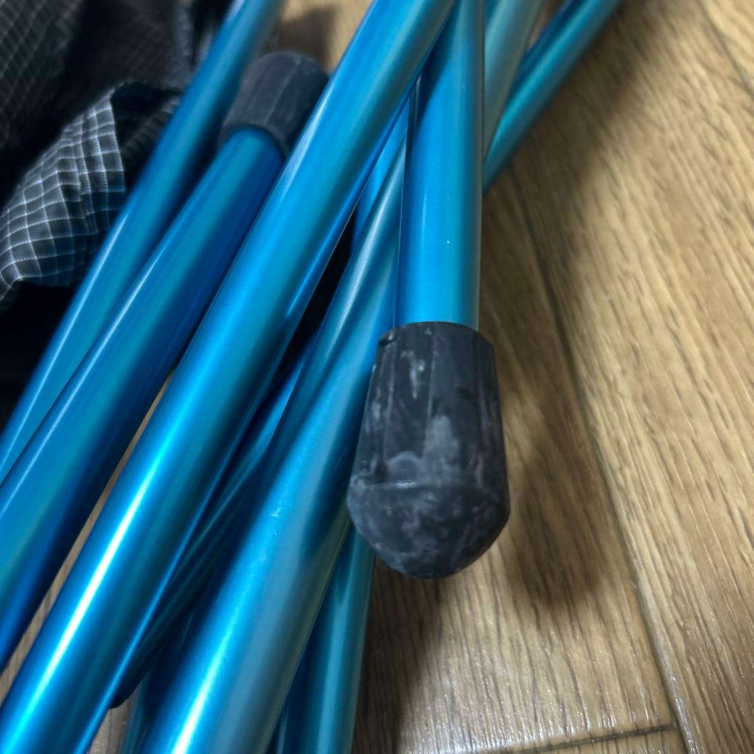 Helinox アウトドアチェア 黒 メッシュ