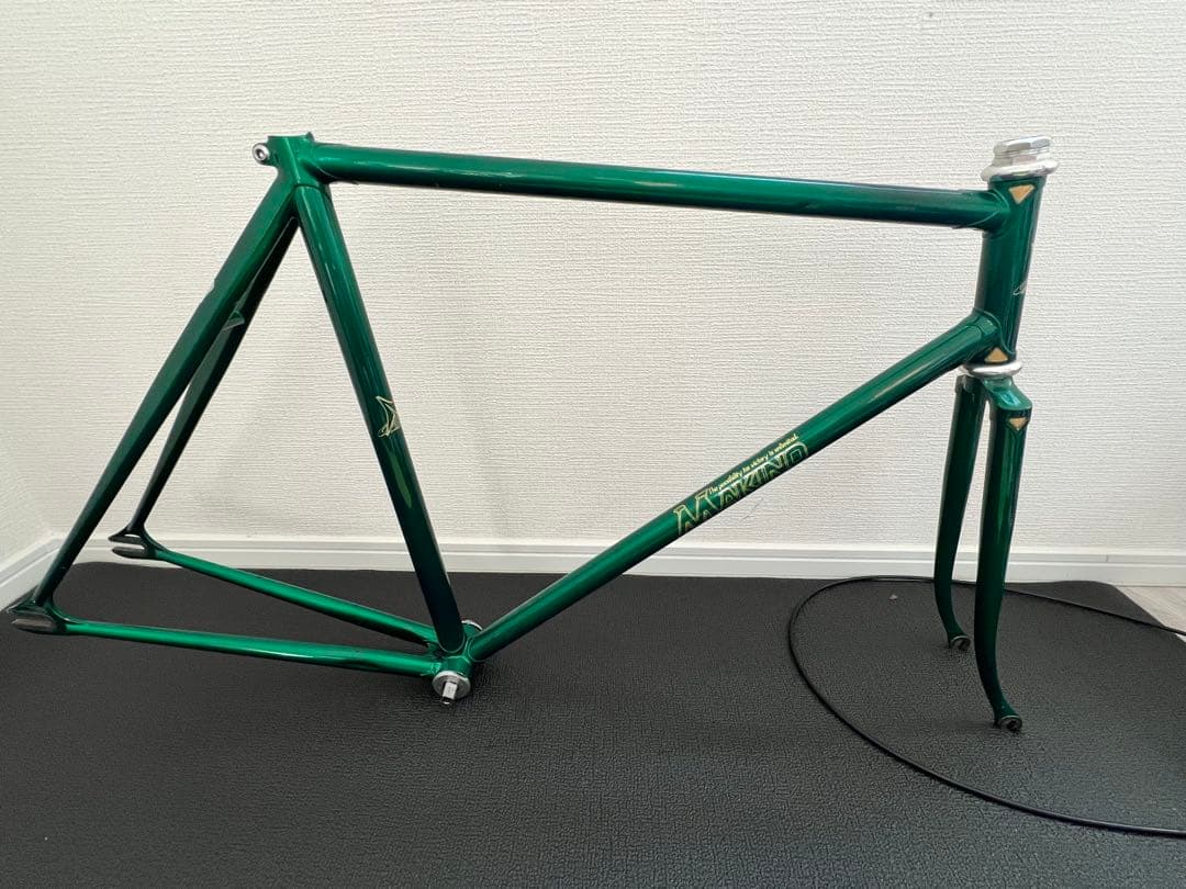 【最終値下げ】マキノ　MAKINO NJS 競輪　フレーム　おまけ付き