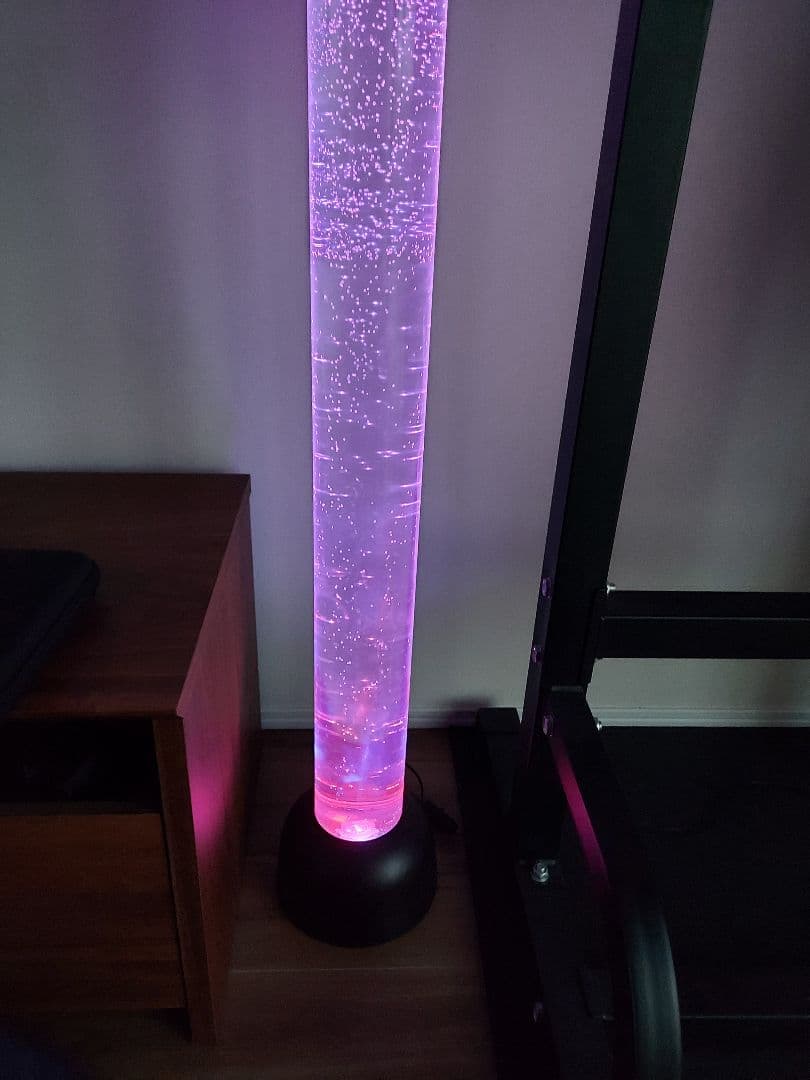 LED気泡フロアスタンドライト