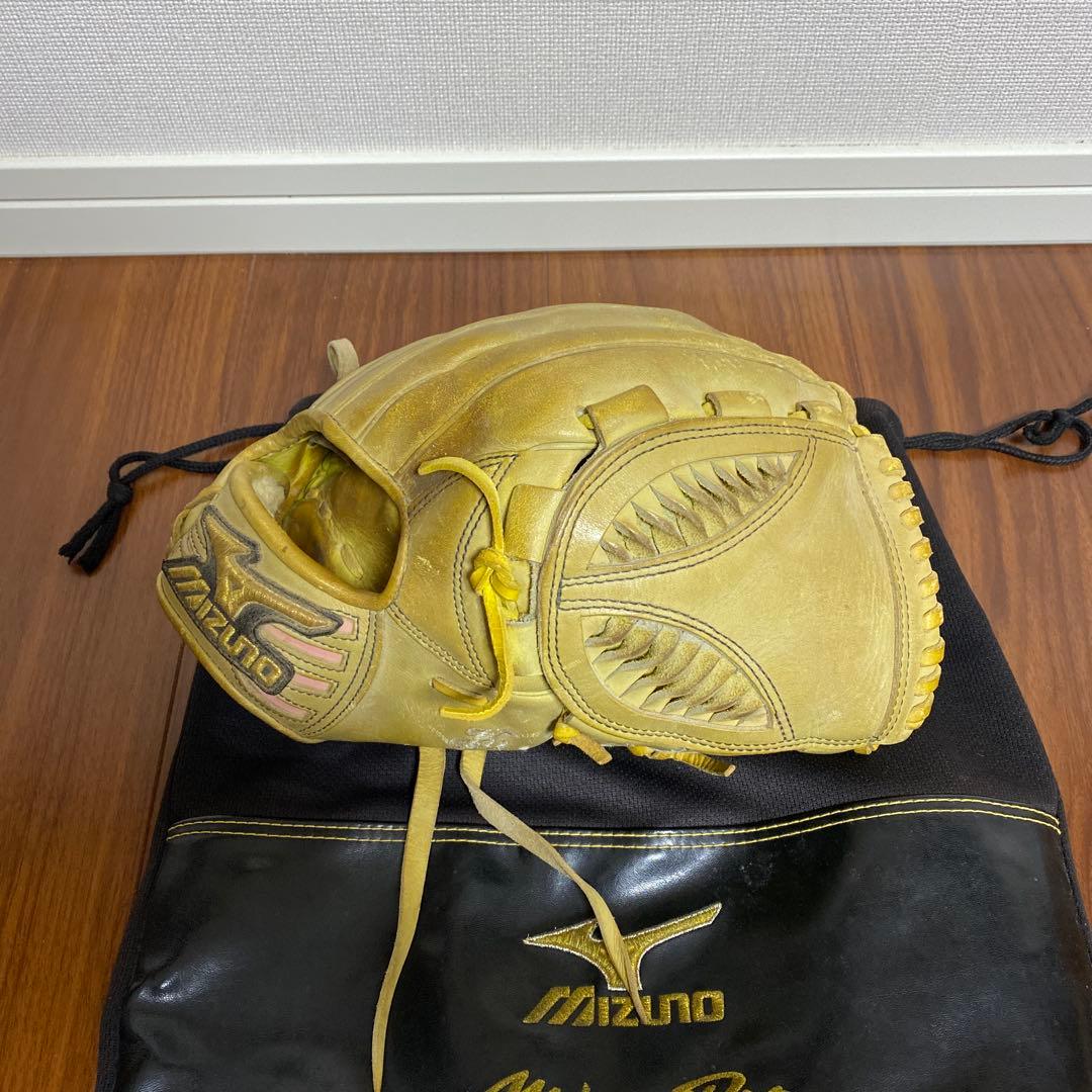 Mizuno Pro 硬式オーダーグローブ ナチュラルライム