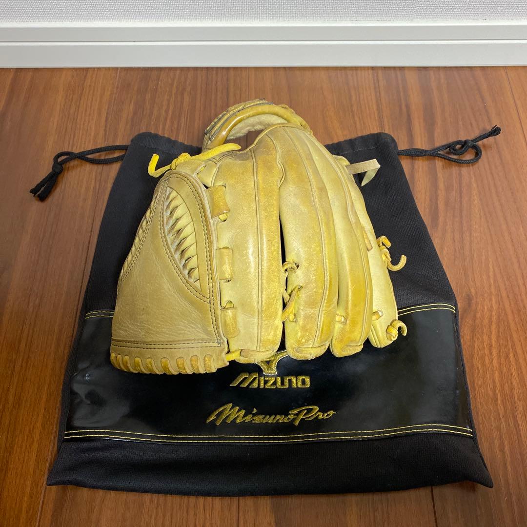 Mizuno Pro 硬式オーダーグローブ ナチュラルライム