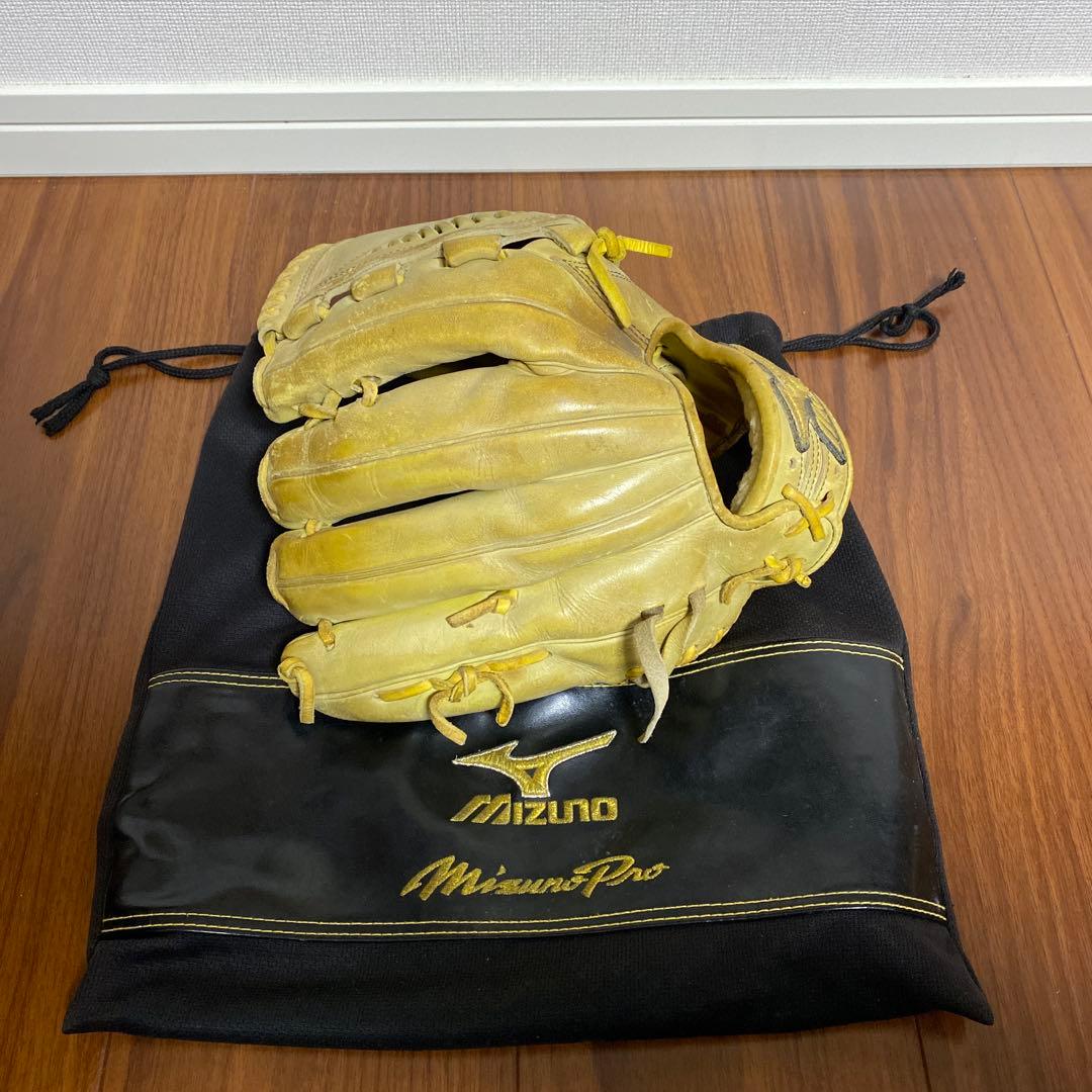 Mizuno Pro 硬式オーダーグローブ ナチュラルライム