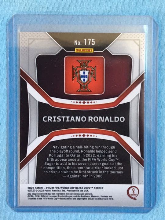 2022 カタールW杯カード クリスティアーノ・ロナウド ポルトガル クリロナ