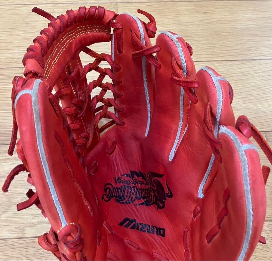 ミズノ　ビクトリーステージ　軟式用グローブ　外野用