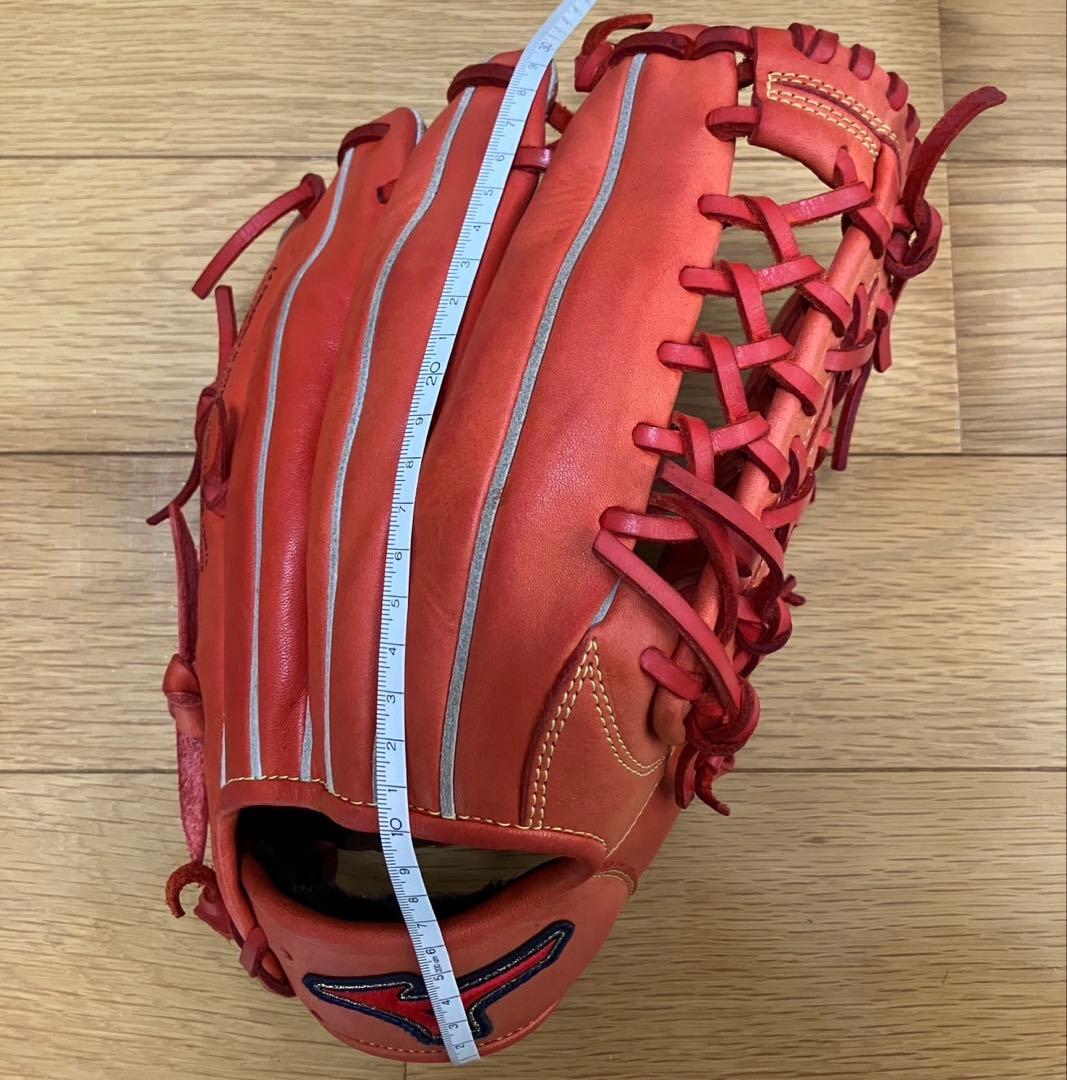 ミズノ　ビクトリーステージ　軟式用グローブ　外野用