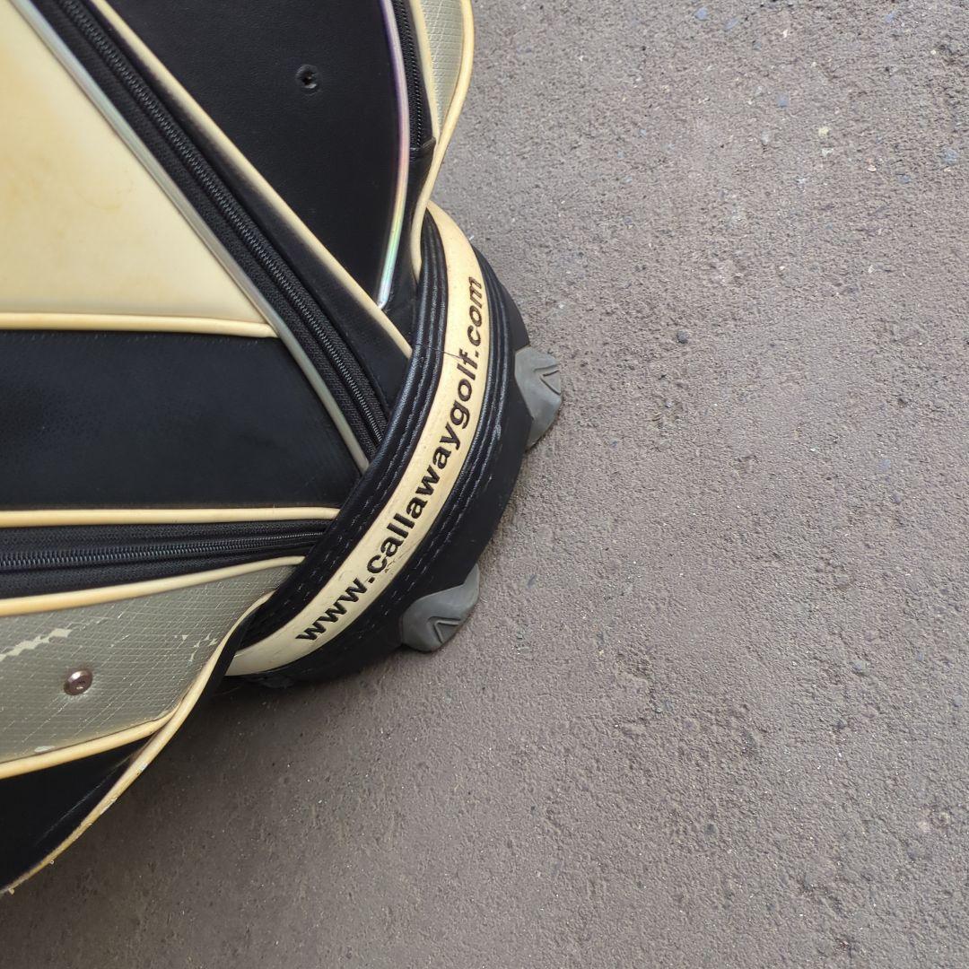 Callaway キャラウェイキャディーバッグ アイボリー、ブラック