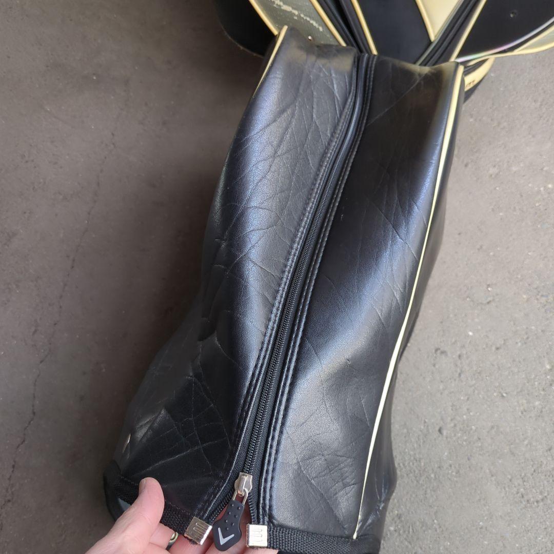 Callaway キャラウェイキャディーバッグ アイボリー、ブラック