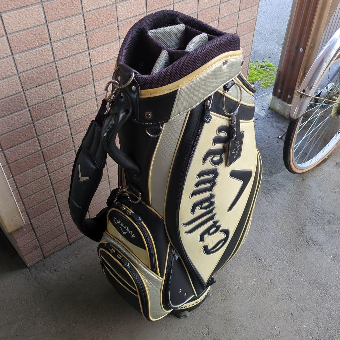 Callaway キャラウェイキャディーバッグ アイボリー、ブラック