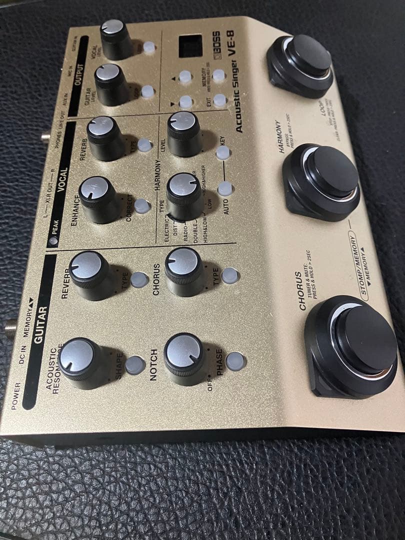 BOSS VE-8 アコースティックシンガーエフェクター