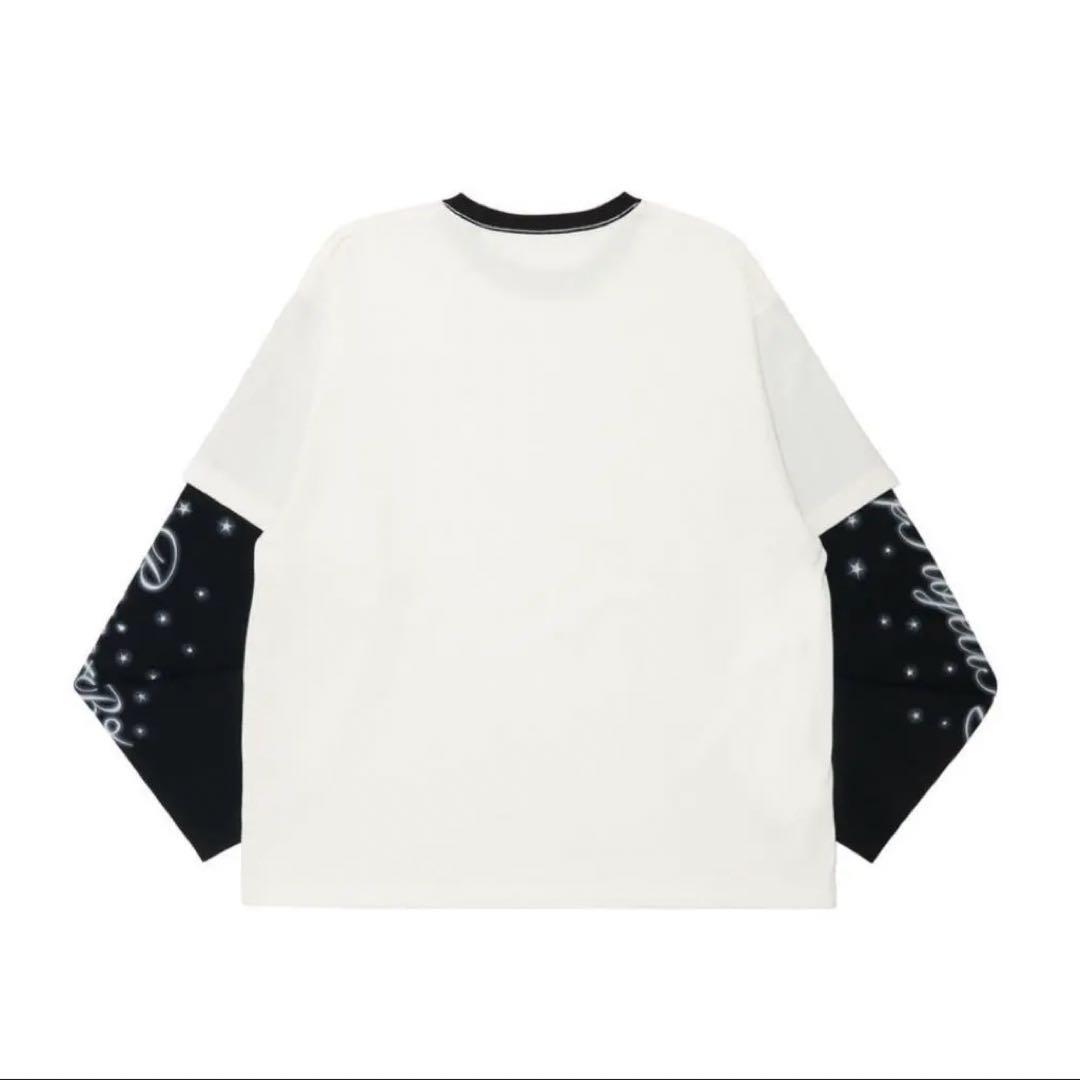 新品 *p(R)ojectR® Rhinestone Layered Tシャツ