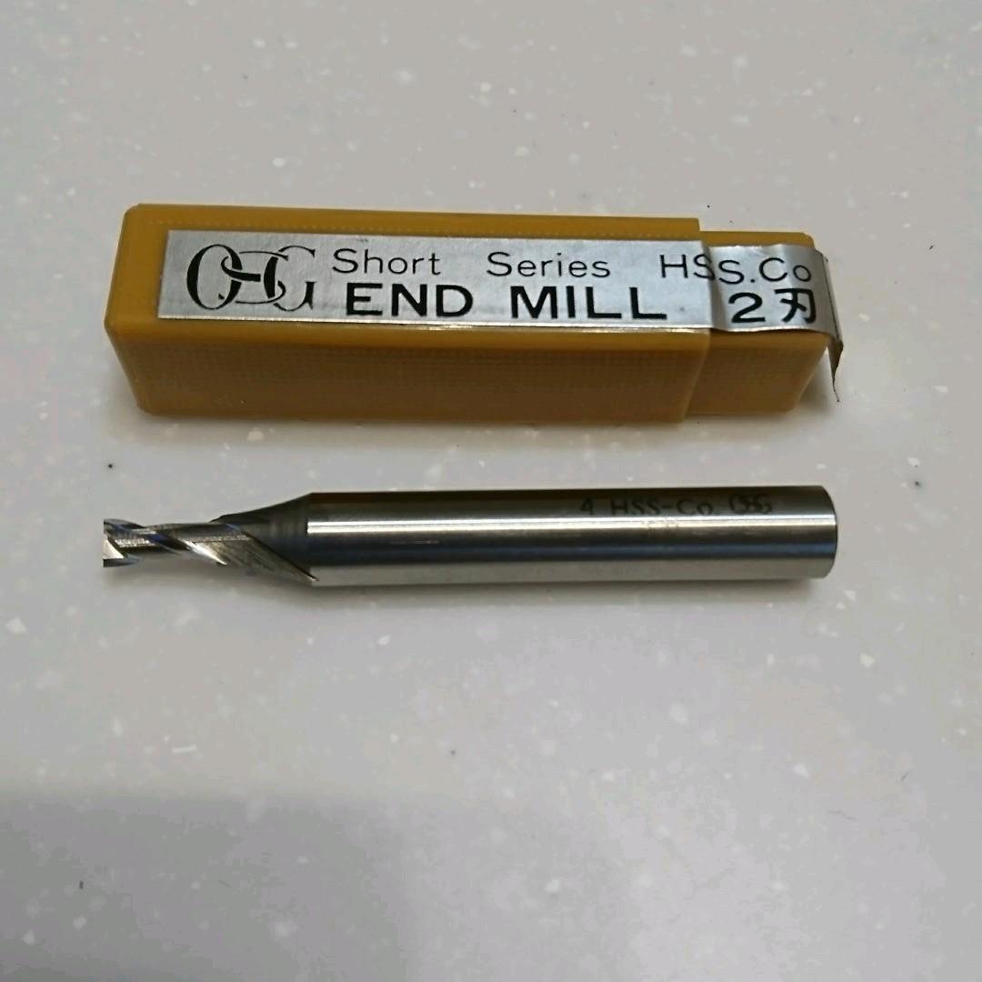 OSG EX-TIN-EDS ф４(２枚刃) 10本 エンドミル