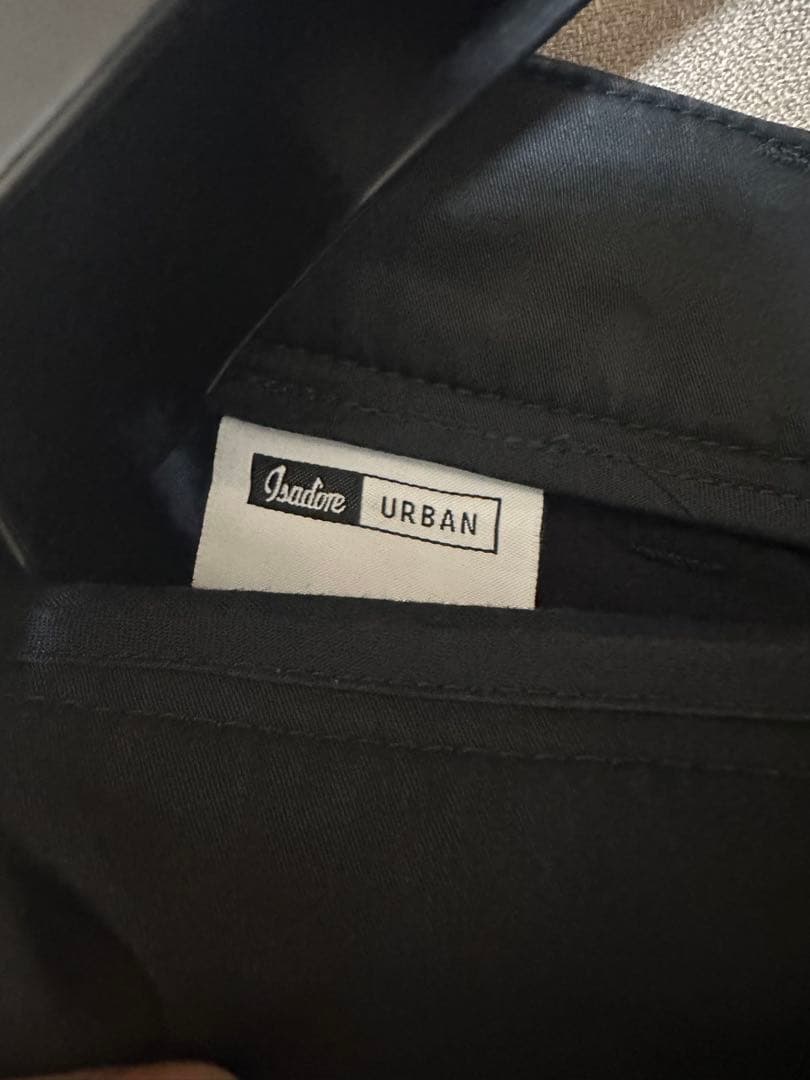 美品 isadore イザドア アーバンチノパンツ Sサイズ ブラック
