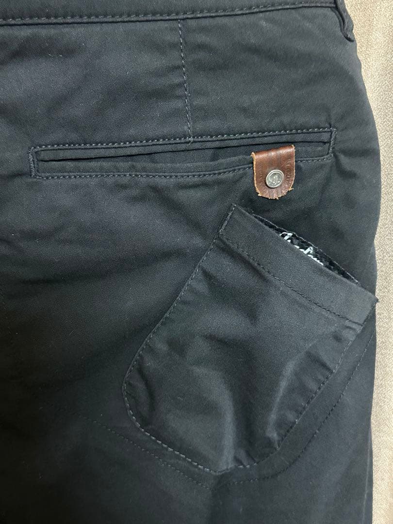 美品 isadore イザドア アーバンチノパンツ Sサイズ ブラック