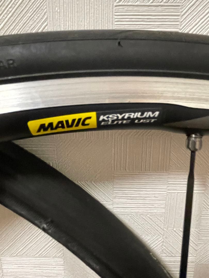 マビック（MAVIC）キシリウム UST 前後セット リムブレーキ使用
