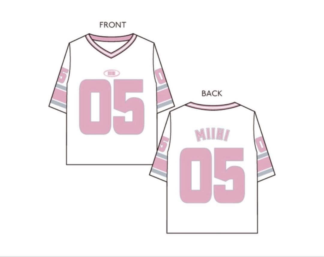 NiziU ミイヒ AWAKE ユニフォーム Tシャツ Lサイズ