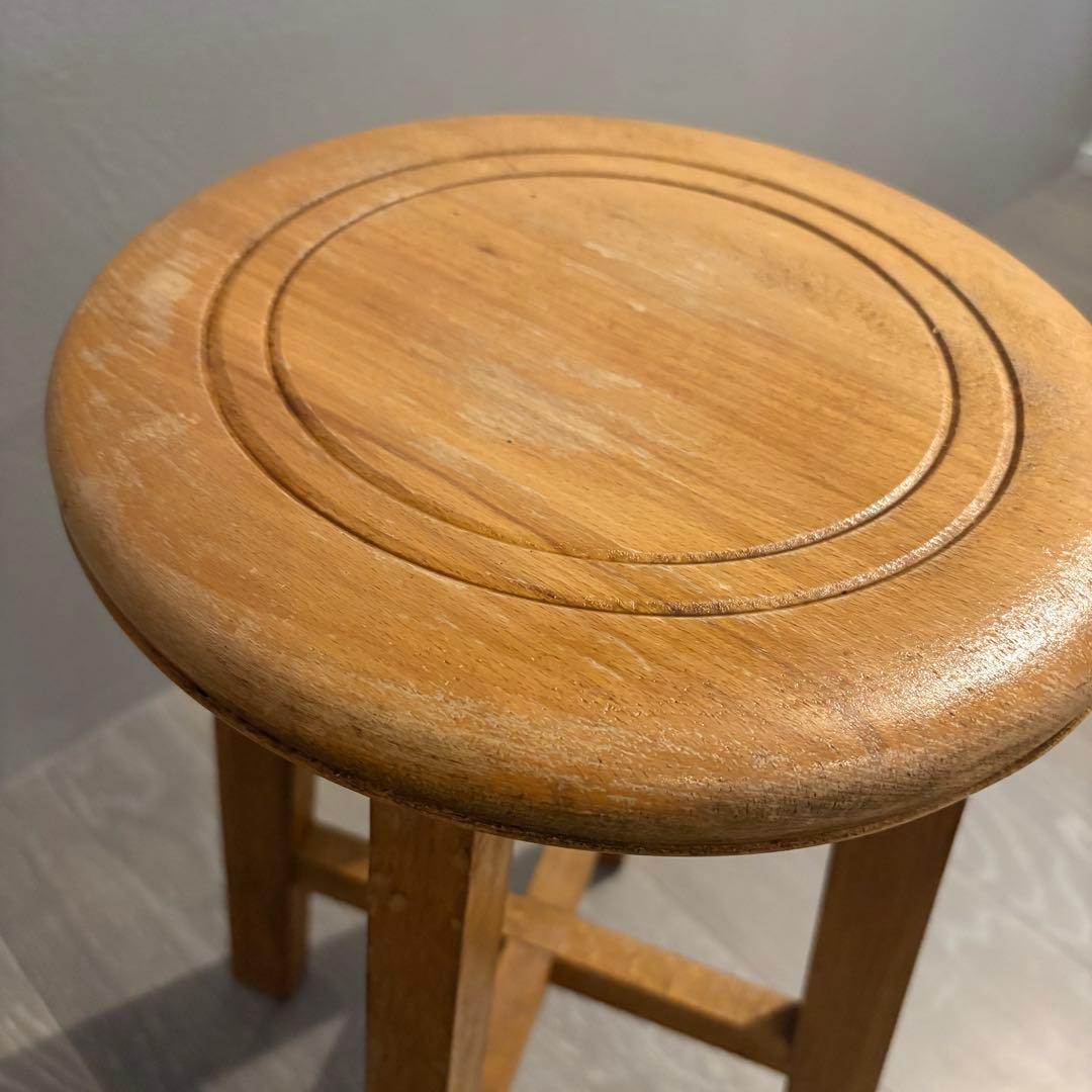 古道具　日本のスツール