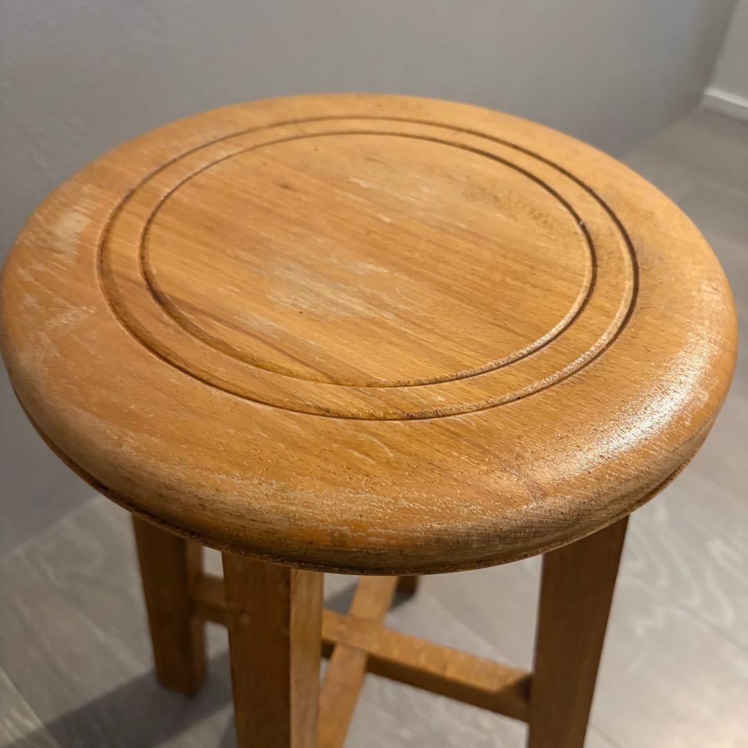 古道具　日本のスツール