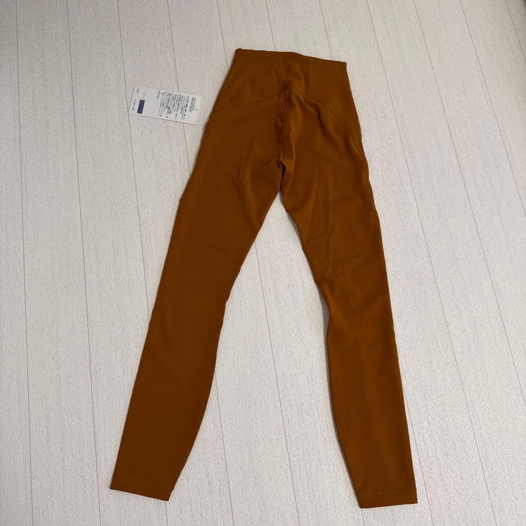 ルルレモン　新品タグ付き　サイズ0 ブラウン ヨガパンツ