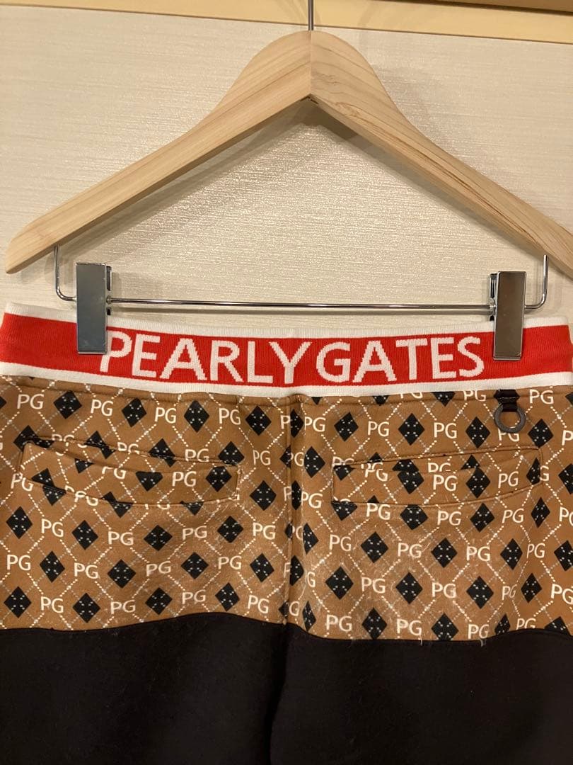 PEARLY GATES パーリーゲイツ　アーガイル柄　スウェットパンツ