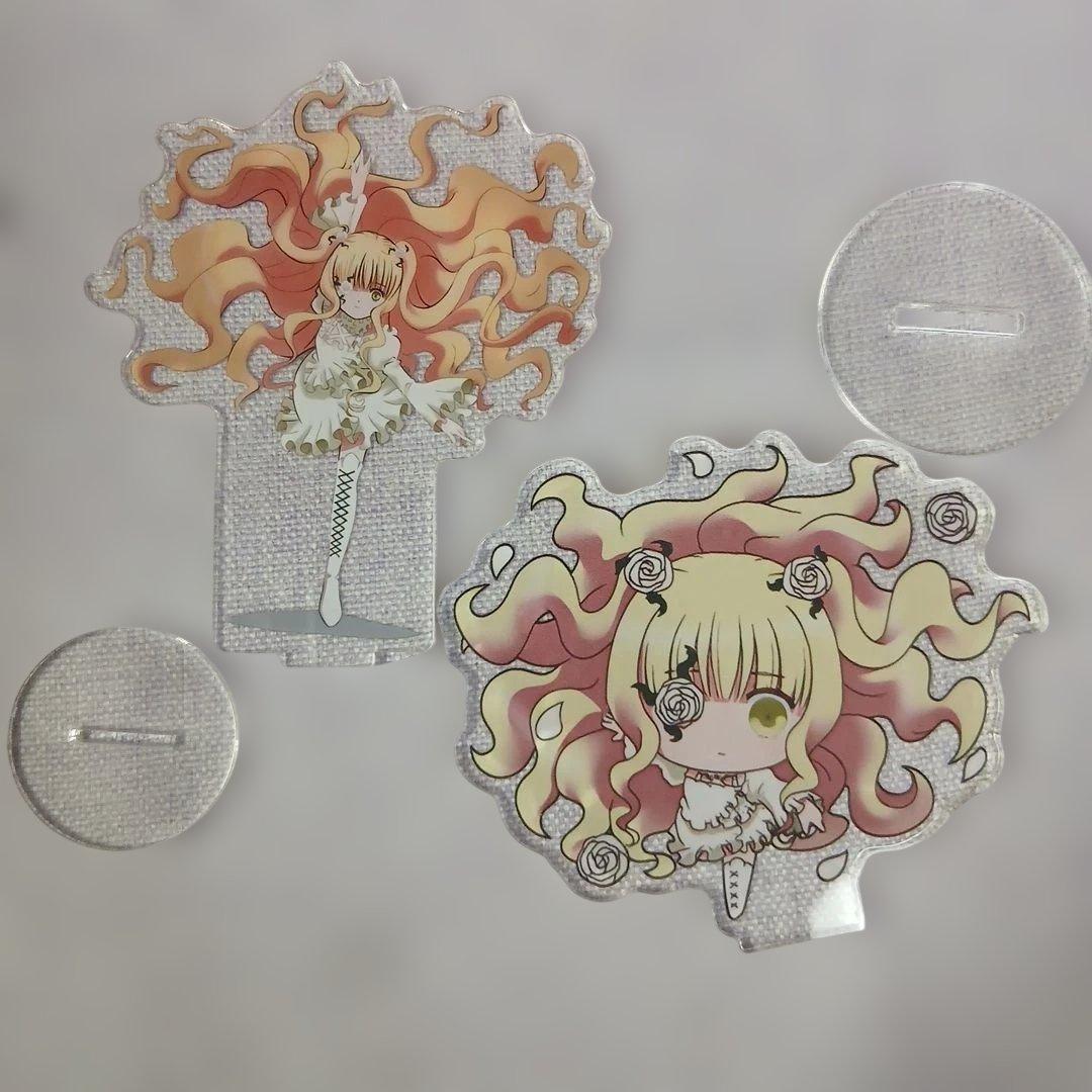 ローゼンメイデン 雪華綺晶 アクリルスタンド 4つセット