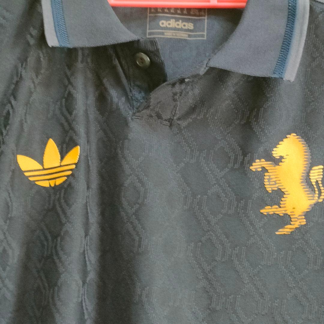 adidas JUVENTUS ネイビー XL シャツ