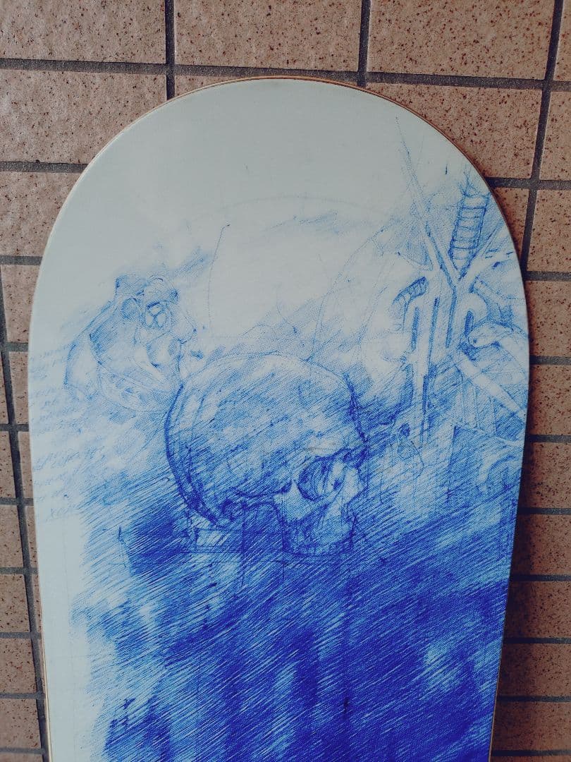 希少モデル　スカル　Burton バートン　スノーボード　154