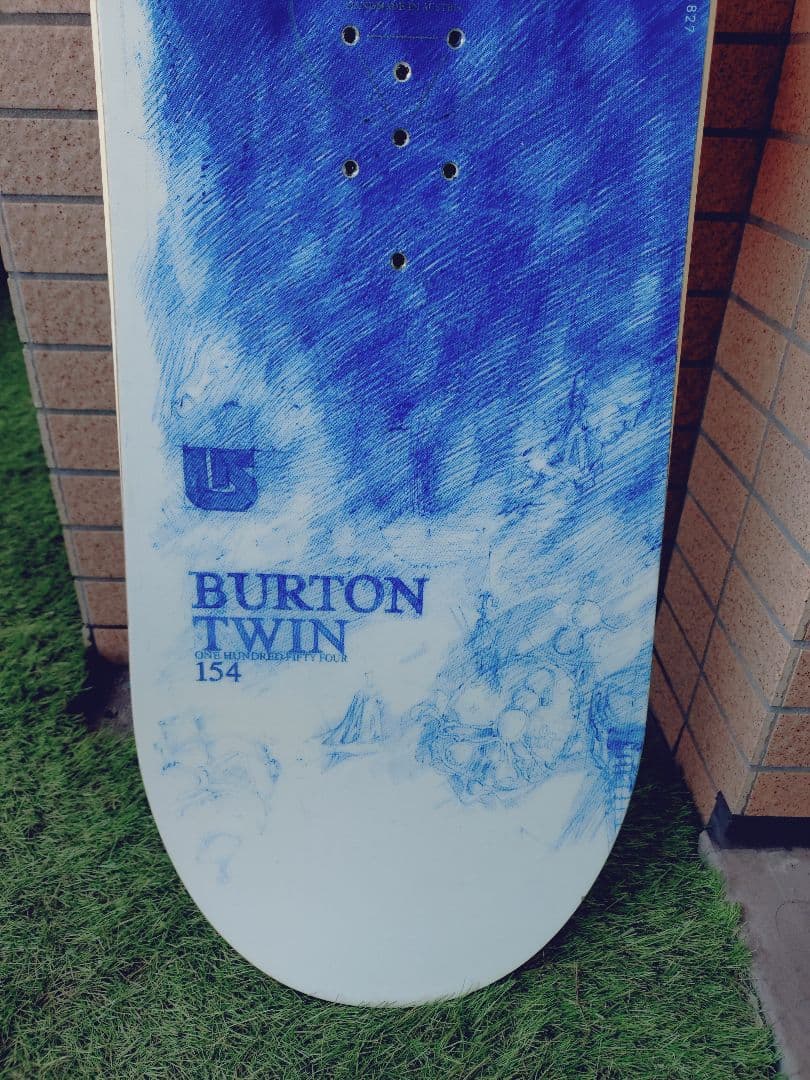 希少モデル　スカル　Burton バートン　スノーボード　154