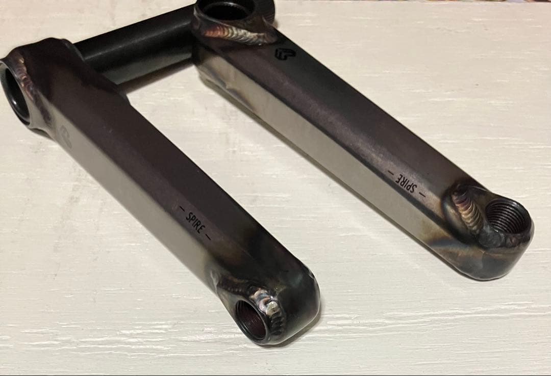 ECLAT spirecrank 160mm,22mm/2pc rawセット