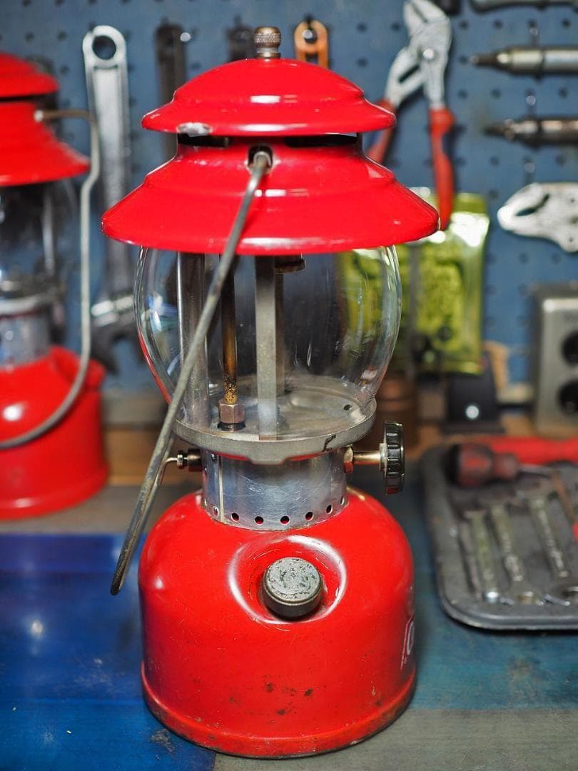 1963年8月 コールマン 200A ランタン （通称レッドボーダー）u07