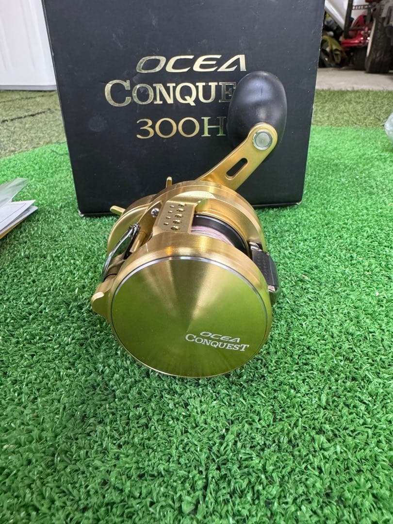 シマノ オシアコンクエスト300HG 右 リール ベイトリール 釣り