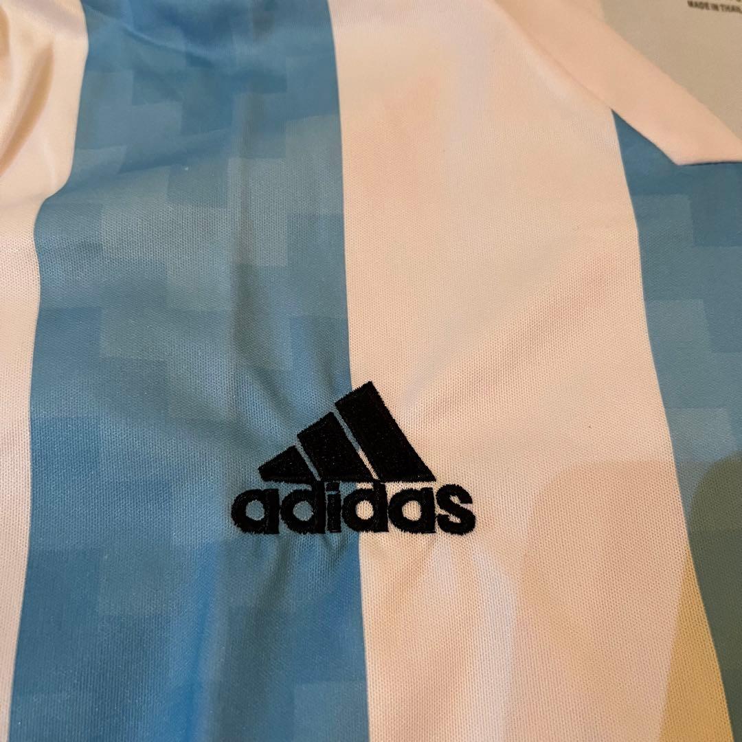 【新品】2018 W杯　アルゼンチン　adidas ユニフォーム　XL