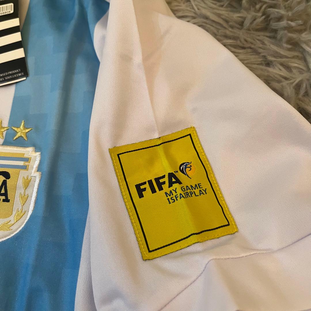 【新品】2018 W杯　アルゼンチン　adidas ユニフォーム　XL