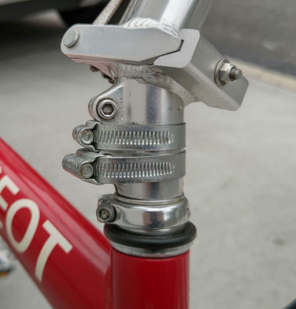 PEUGEOT 折り畳み自転車　コリブリ　レッド(北海道、沖縄除く)