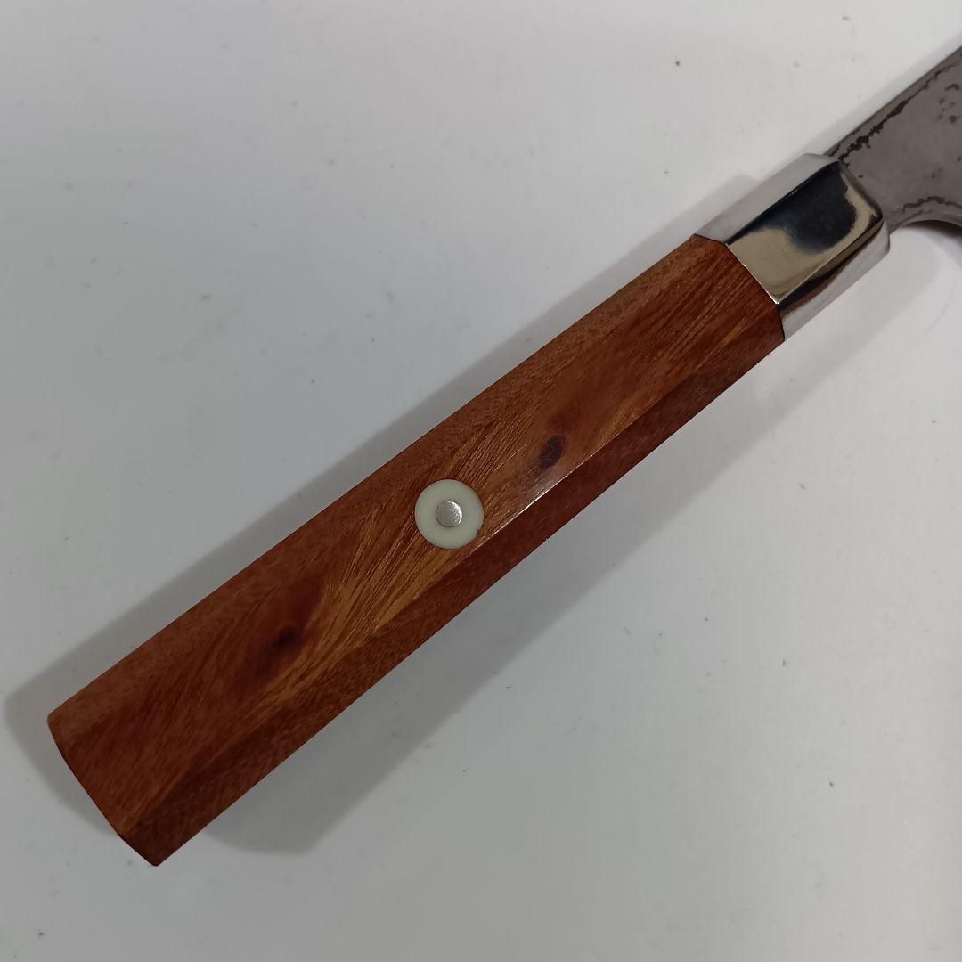 V金10号 67層ダマスカス 骨スキ 捌き ペティ 15cm 包丁 紫檀柄
