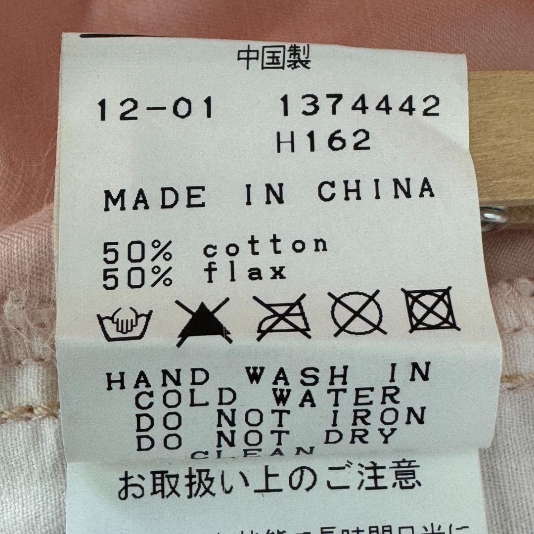美品 パーリーゲイツ コットンリネン ショートパンツ ピンク 1 M 春夏ゴルフ