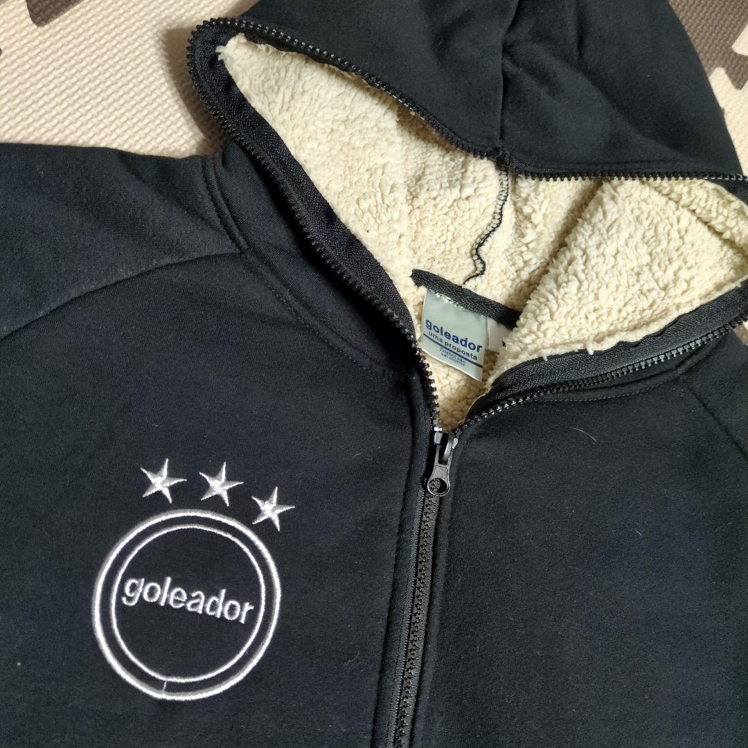【美品】【goleador】 フード付き　ボアスウェット ジャージ上下セット М