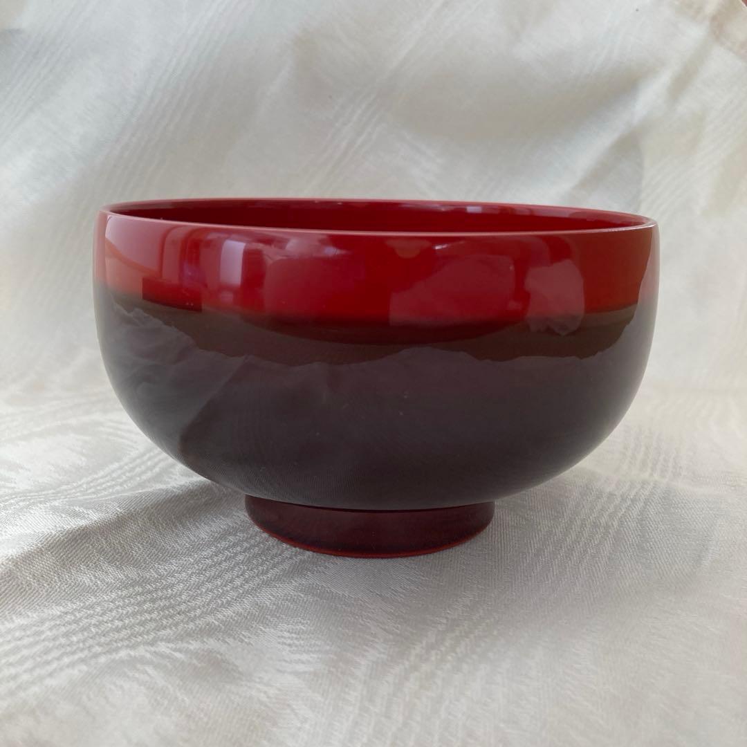 【未使用品】越前漆器　汁椀5個セット お正月　お祝い　箱付き