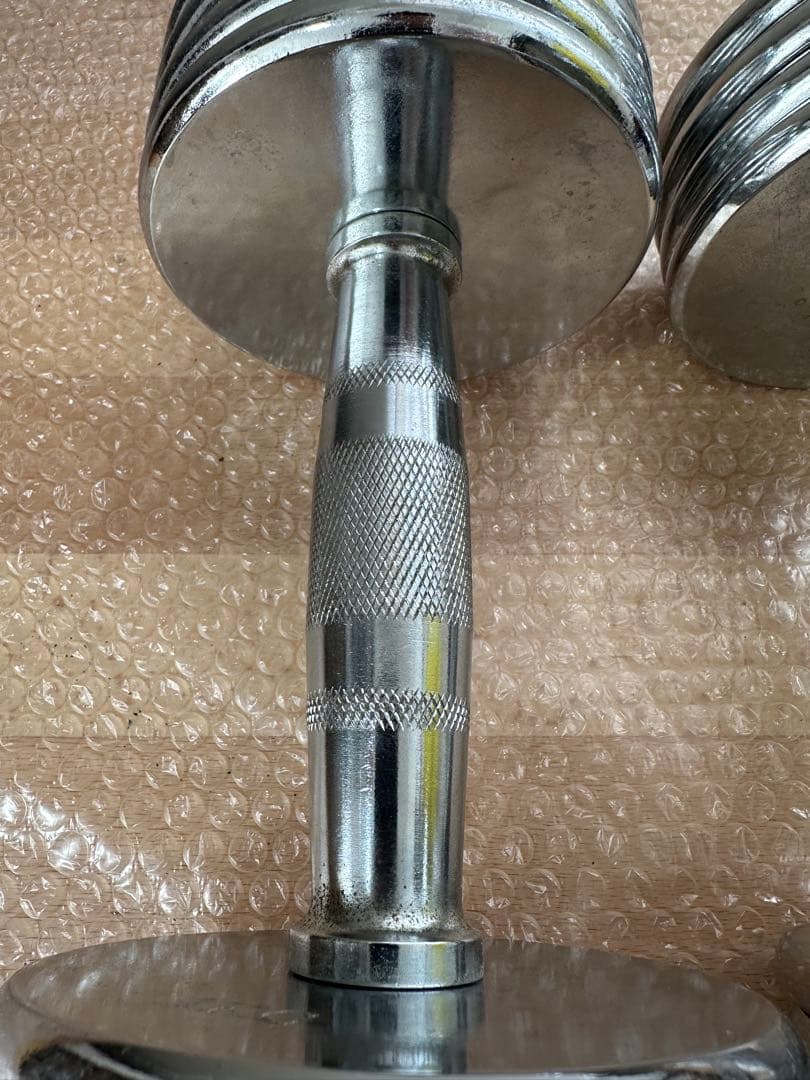 早い者勝ち IGNIOとAUSSIE 可変式2~10kg ダンベル クローム