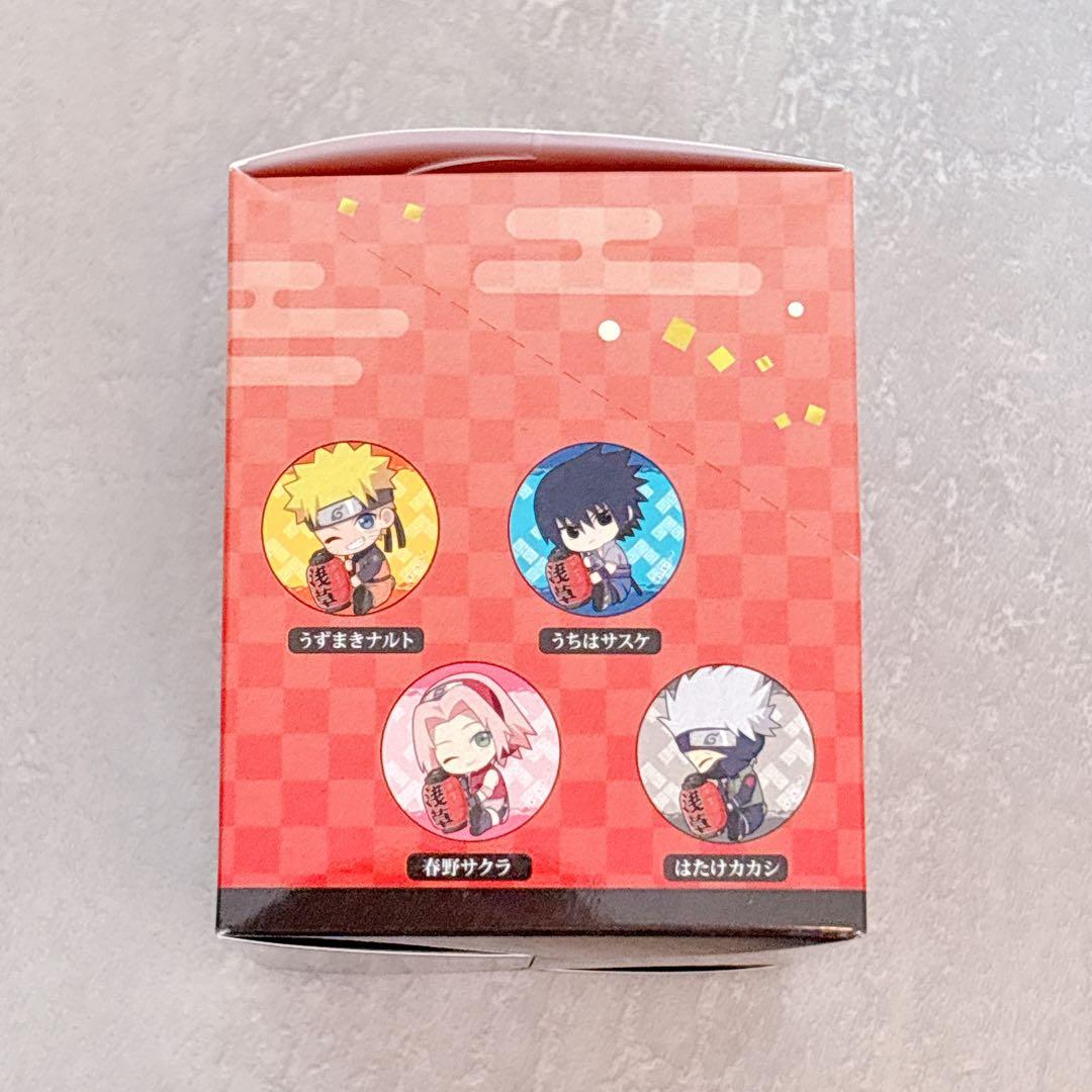 NARUTO 疾風伝 限定 ぎゅっと 和紙風缶バッジ BOX 全種コンプセット