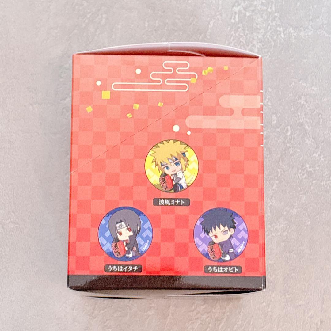 NARUTO 疾風伝 限定 ぎゅっと 和紙風缶バッジ BOX 全種コンプセット