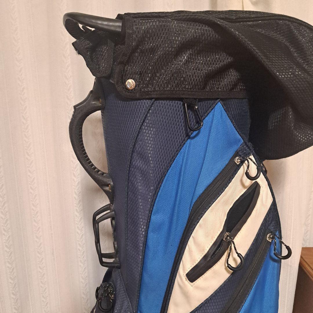Srixon キャディバッグ 便利な14分割収納。軽量。フード付き。