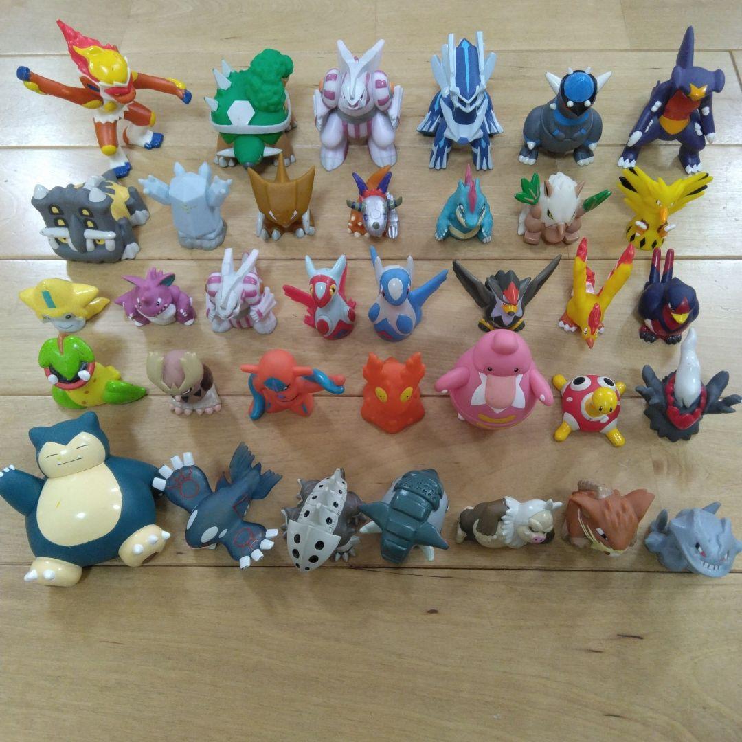 ポケモン 35個まとめ売り TOMY 初期 モンコレ ソフビ フィギュア 指人形