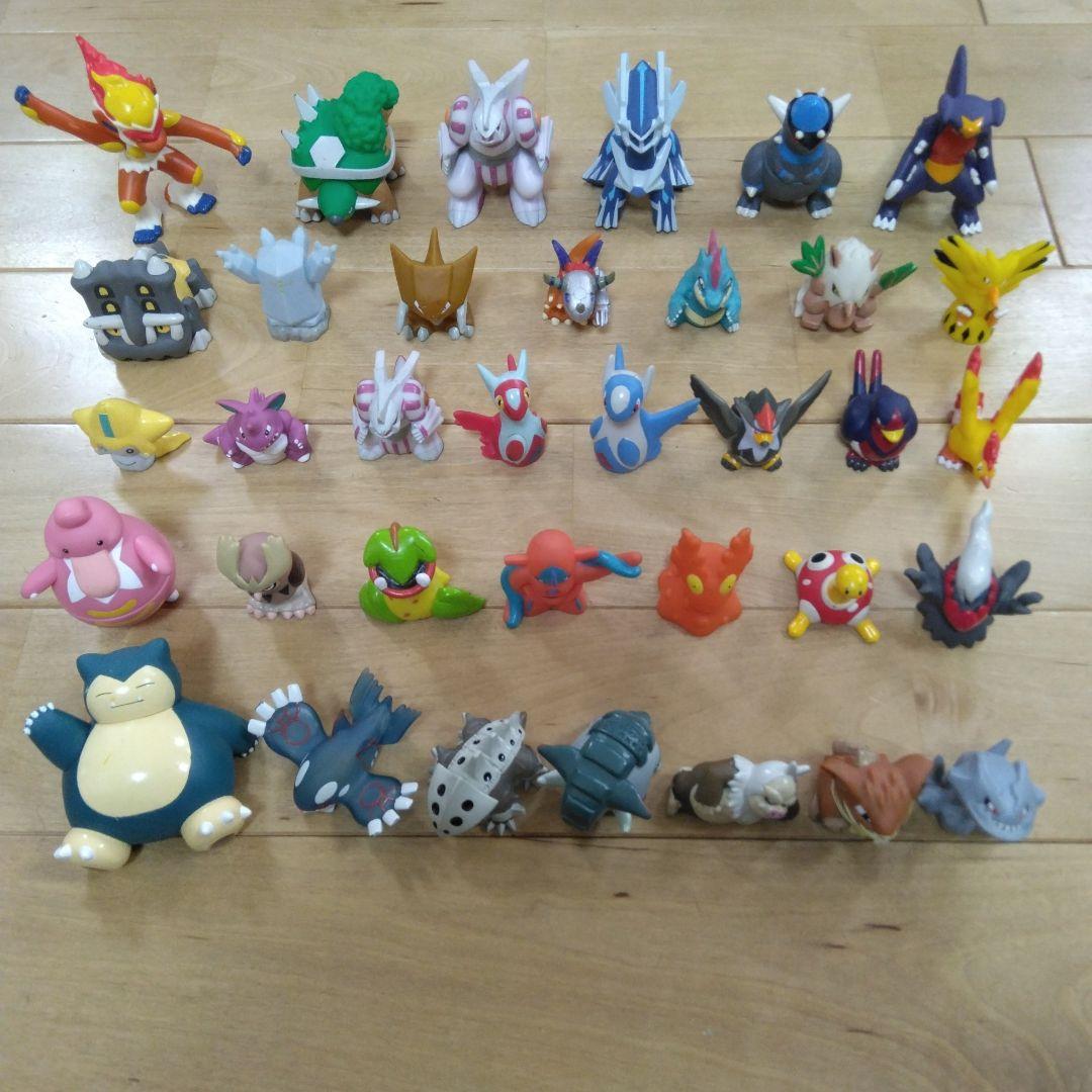 ポケモン 35個まとめ売り TOMY 初期 モンコレ ソフビ フィギュア 指人形