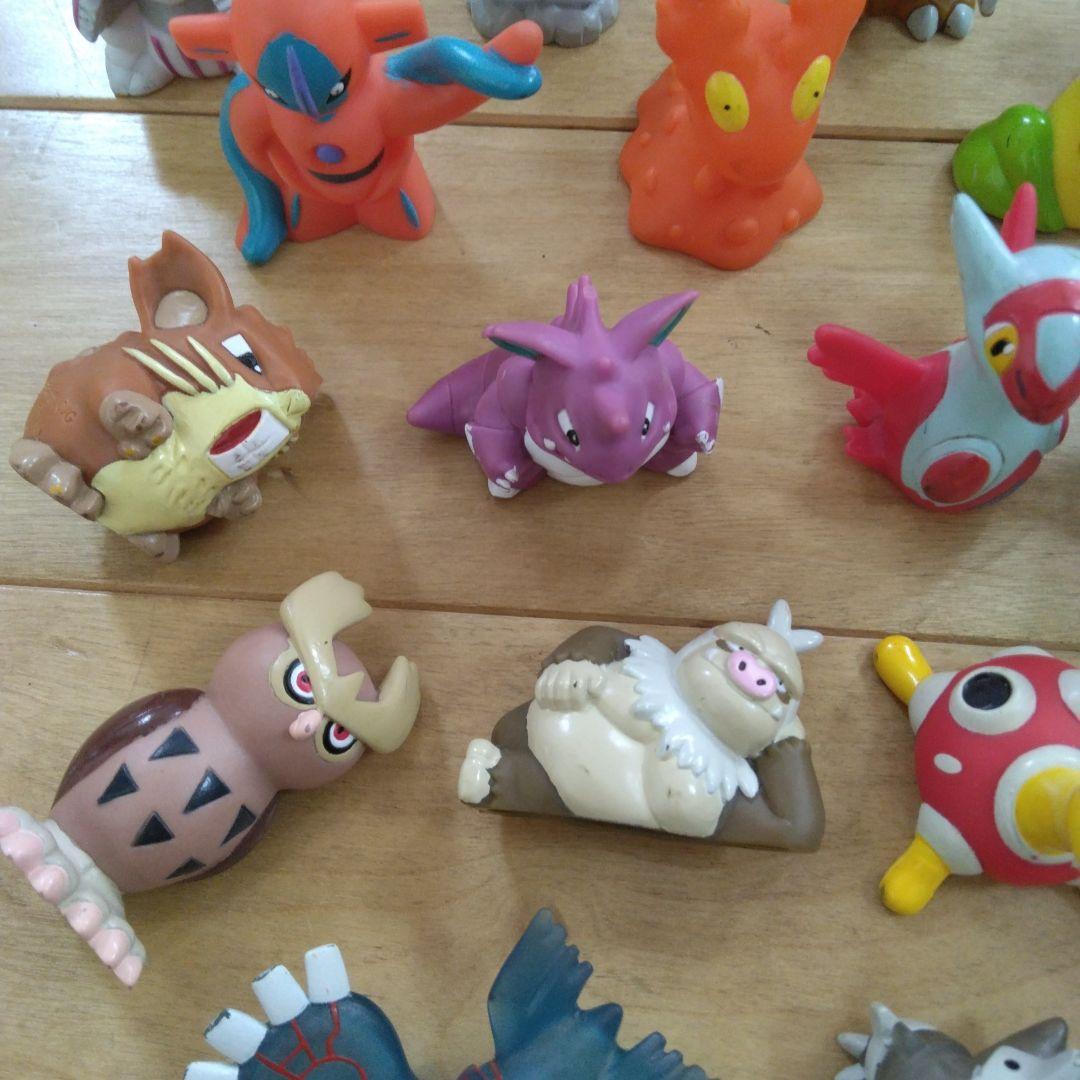 ポケモン 35個まとめ売り TOMY 初期 モンコレ ソフビ フィギュア 指人形