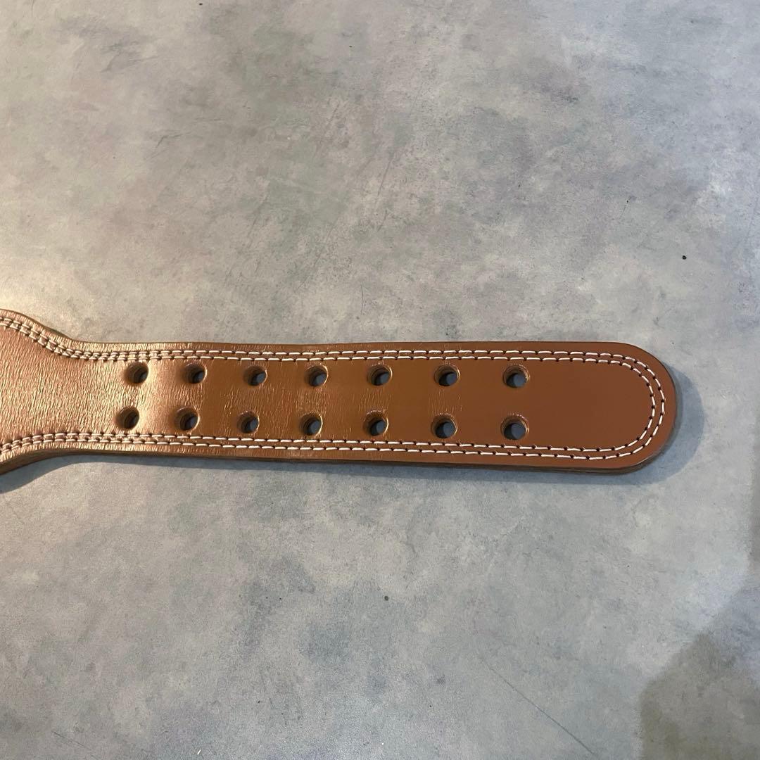 ゴールドジム　パワーベルト　プロレザーベルト　Sサイズ　トレーニングベルト